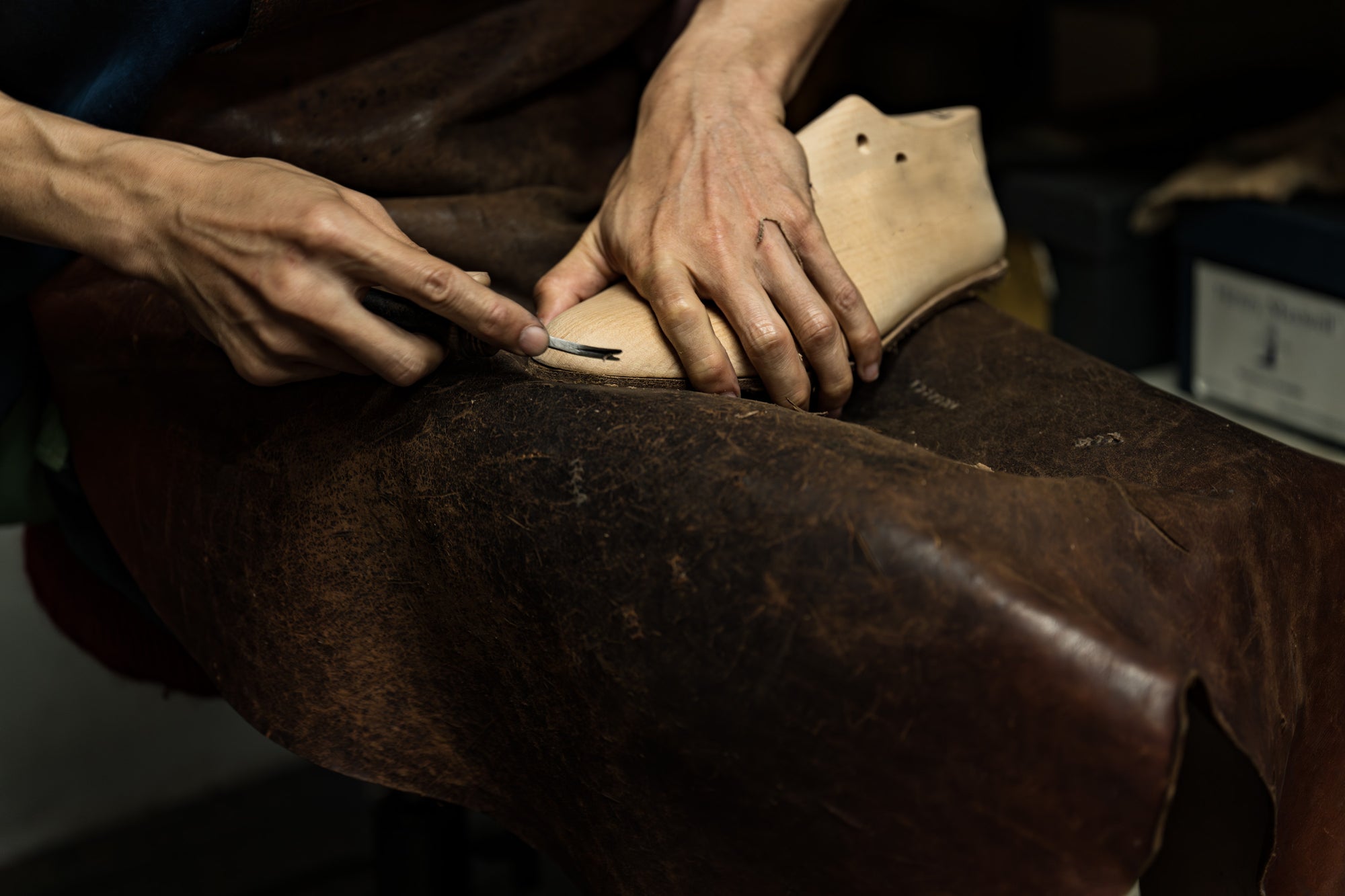 Bespoke ShoeMaker in Setouchi.