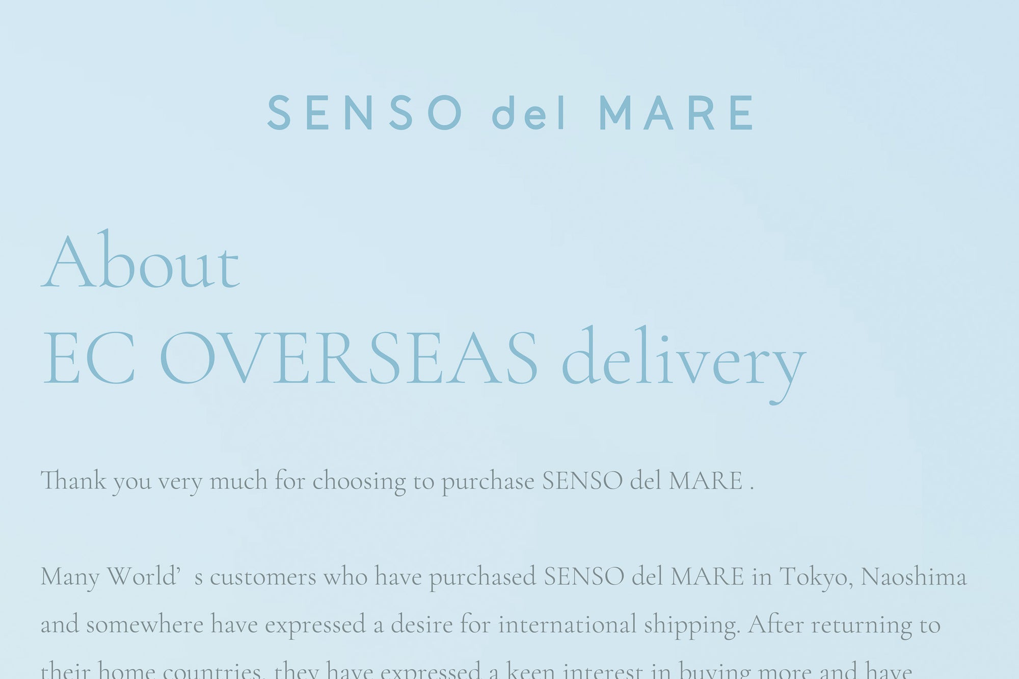 About EC OVERSEAS Delivery about-ec-overseas-delivery