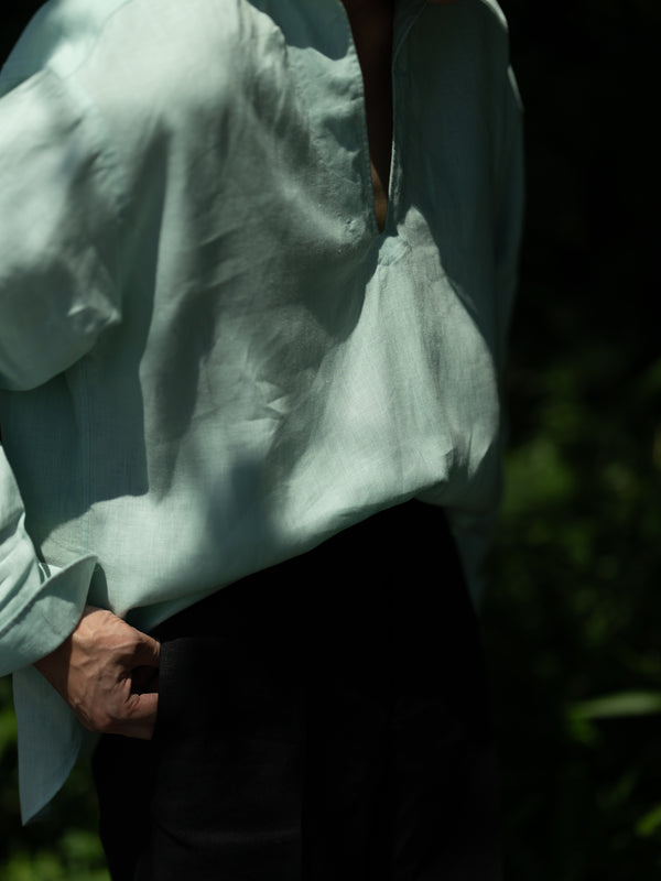 BREEZE LINEN PULLOVER SHIRT
