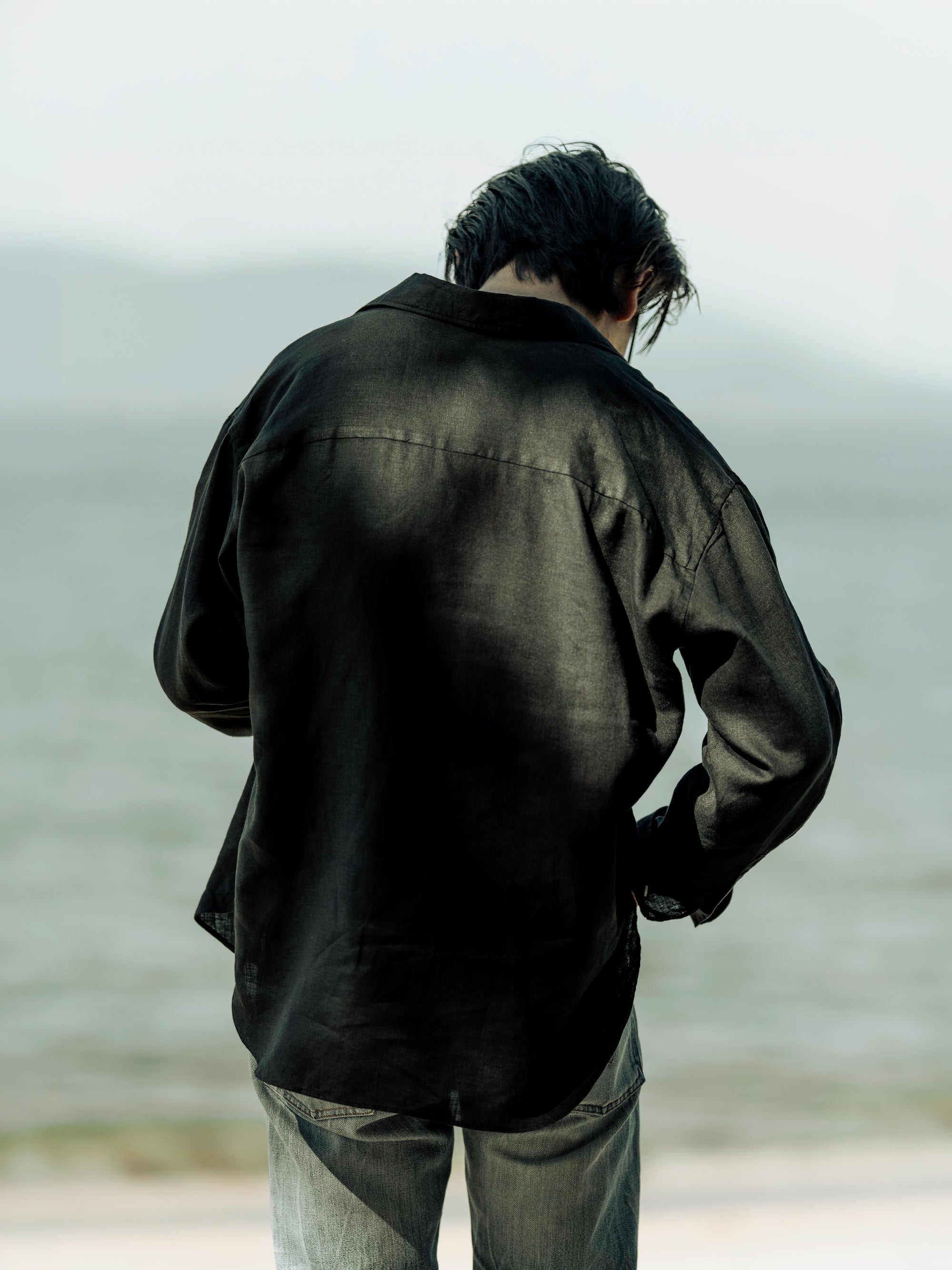 BREEZE LINEN PULLOVER SHIRT